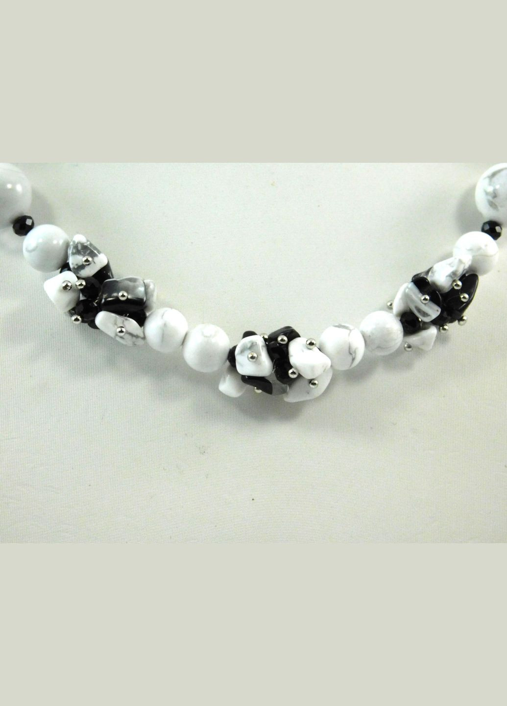 Намисто "Мурмуровий" Кахолонг Fursa fashion (322313218)