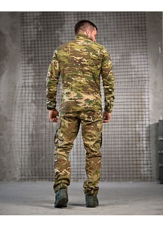 Тактичний чоловічий демісезонний костюм Rip-stop мультикам No Brand