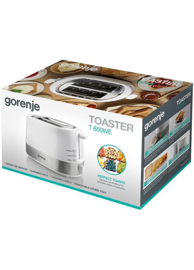 Тостер T 850 WE (TA8211) Gorenje (317191342)