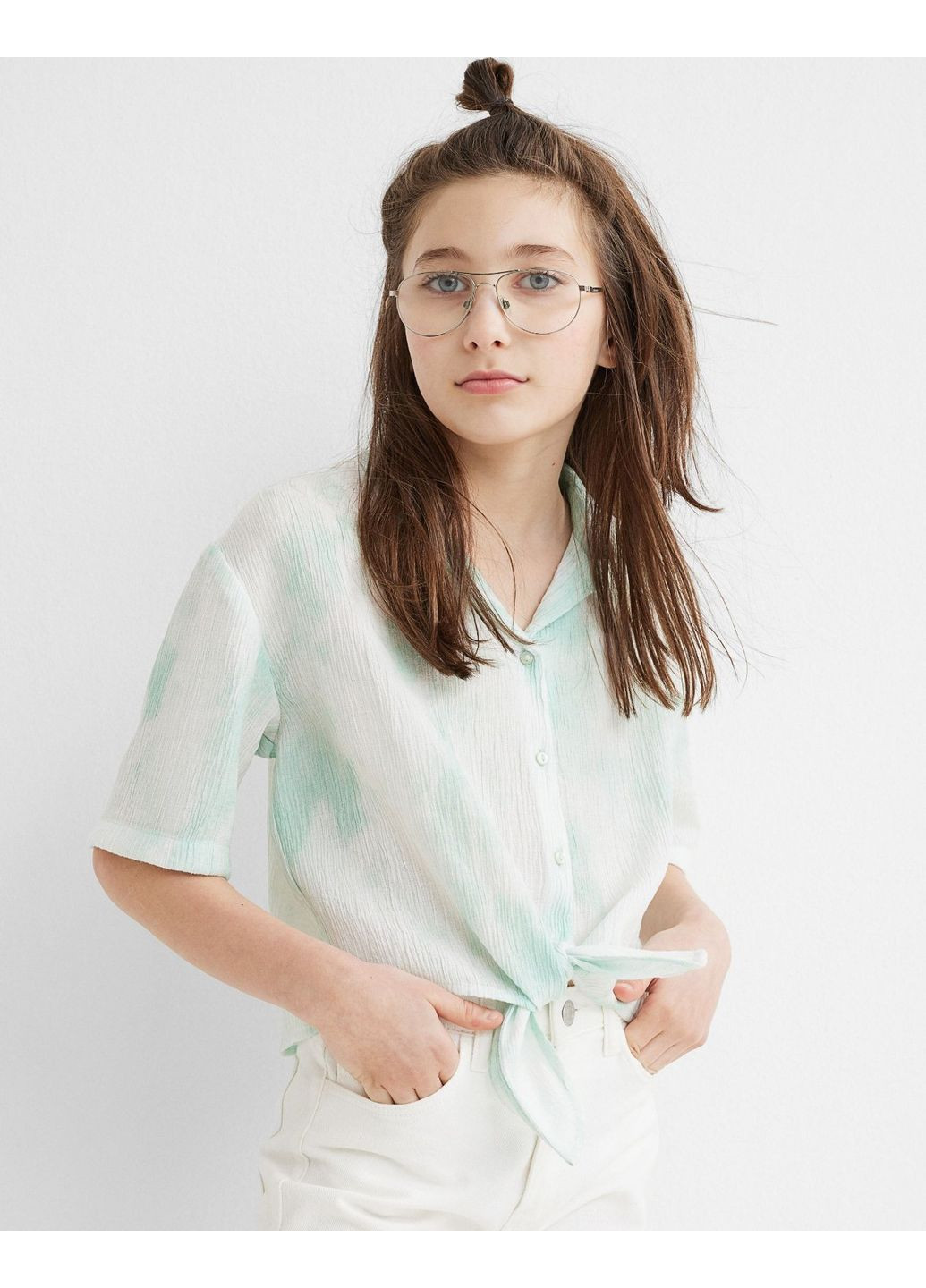 Блуза з к/р H&M (359479936)