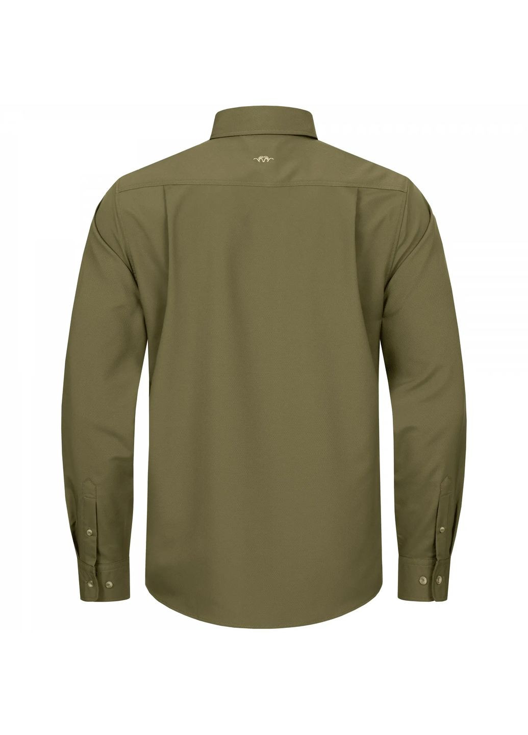 Оливкова сорочка blaser active outfits airflow dark olive No Brand