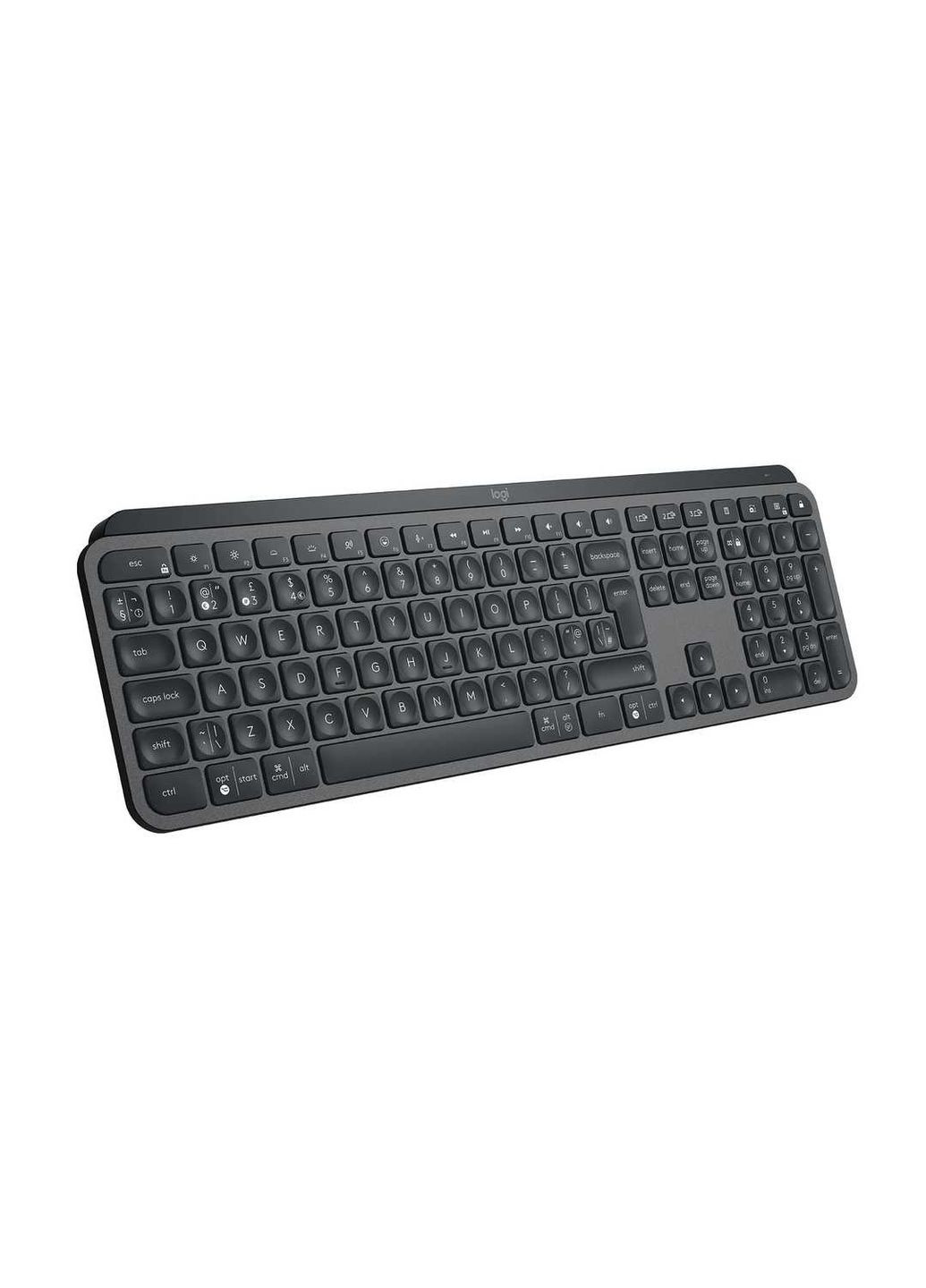 Клавіатура бездротова MX Keys Advanced for Business Wireless Illuminated UA Graphite (920-010251) Logitech (336953044)
