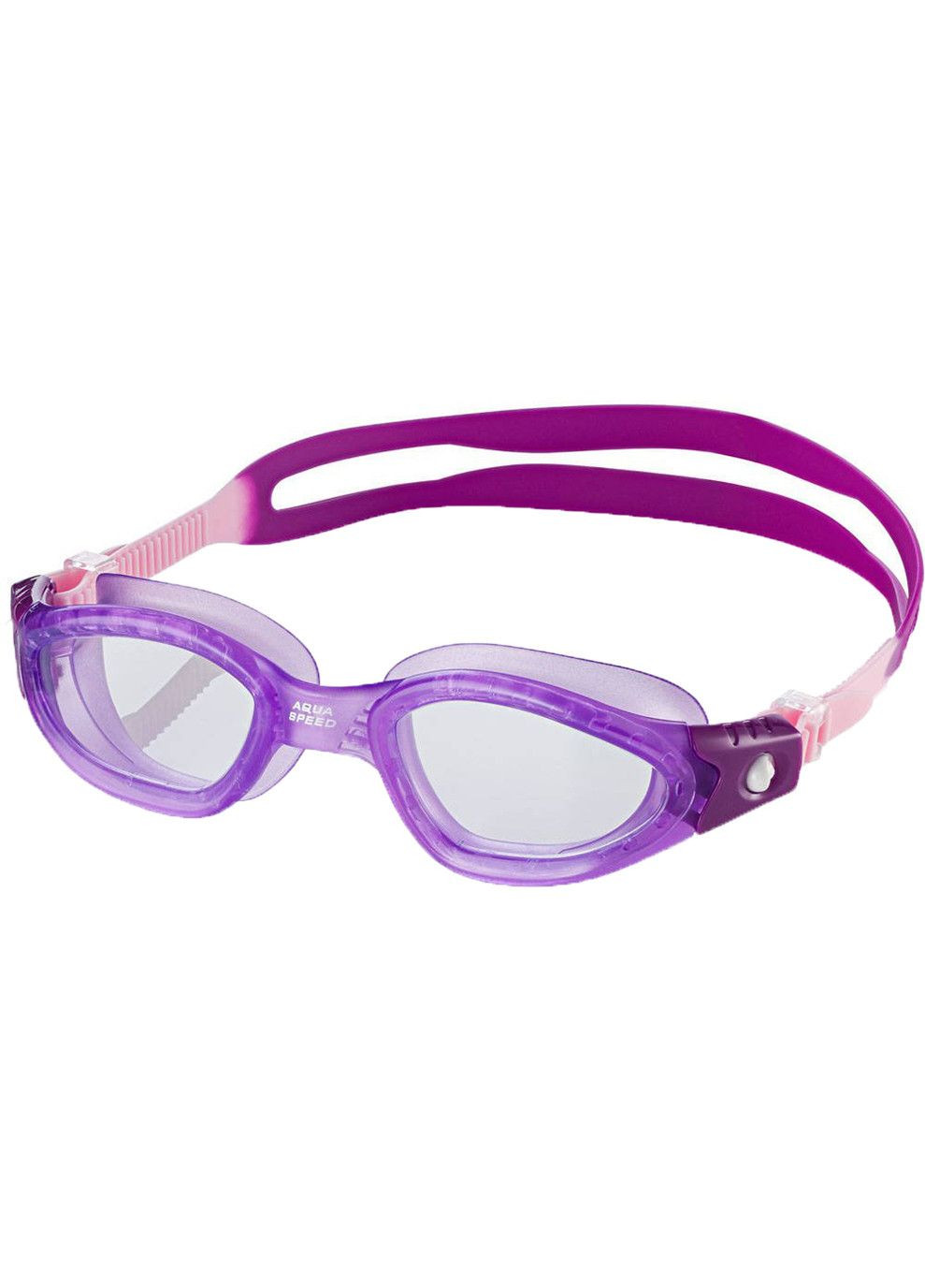Окуляри для плавання ATLANTIC 7968 Фіолетові Aqua Speed (333959345)