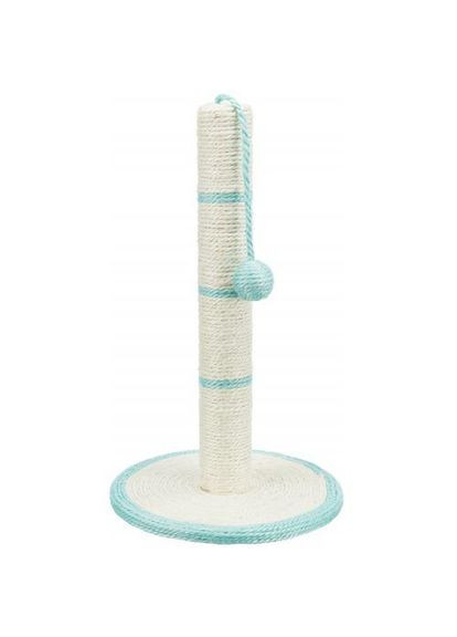 Царапка с игрушкой на веревке для кошек столбик, 31х50 см (сизаль) (*) Trixie (322592553)