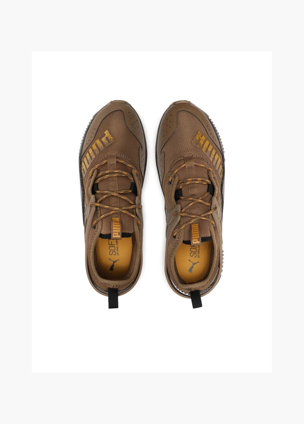 Коричневі кросівки чоловічі pacer future trail brown 382884-16 Puma