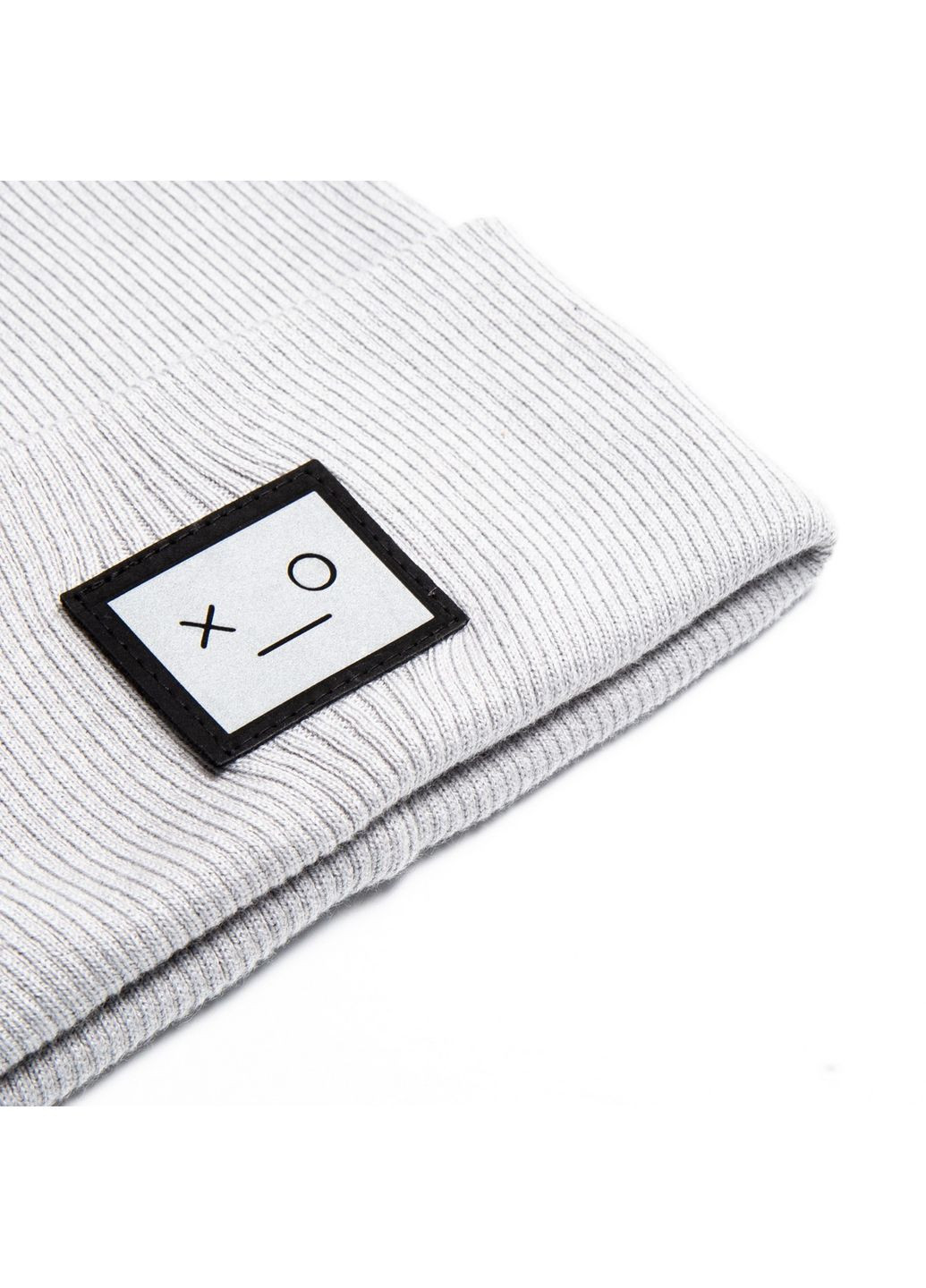 Шапка біні чоловіча бавовна сіра SHANE 952-721 LuckyLOOK 952-721M (322789279)