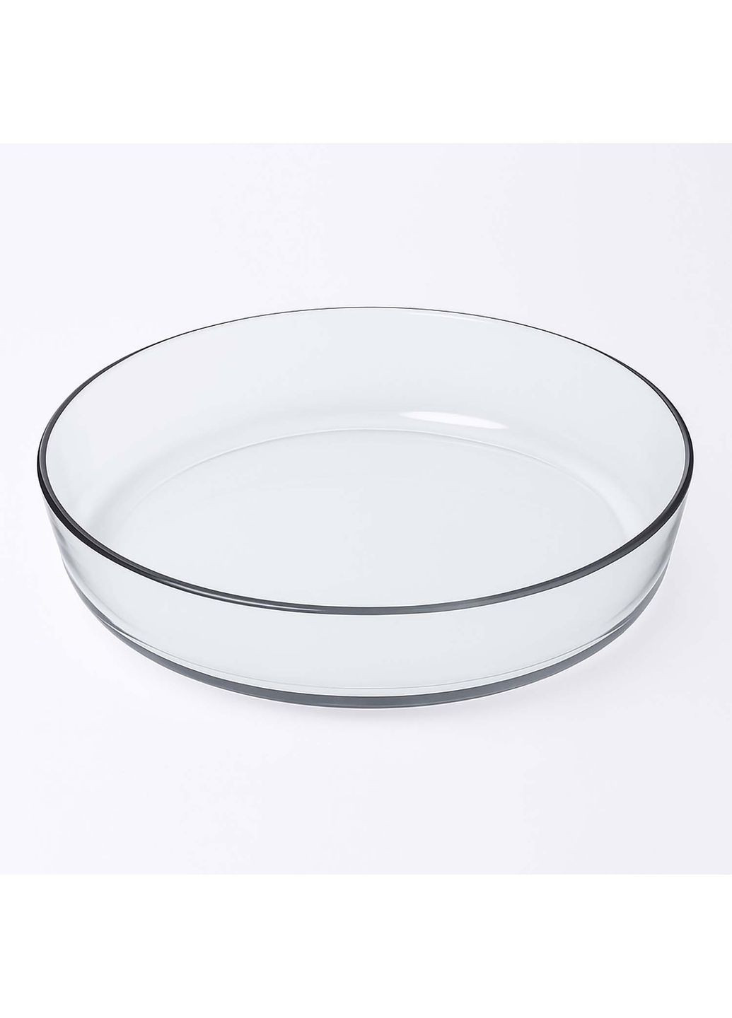 Скляне кругле жароміцне блюдо форма для запікання Nadir 2.4 л Marinex (365549418)