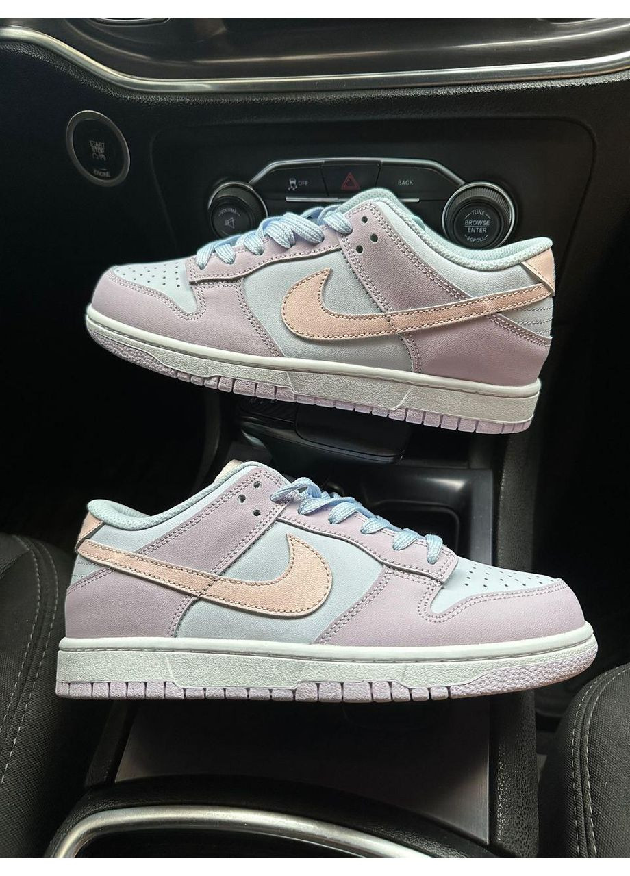 КРОСІВКИ ЖІНОЧІ NIKE SB DUNK LOW LAVANDER PEACH НАЙК СБ ДАНК No Brand білі демісезони (367171406)