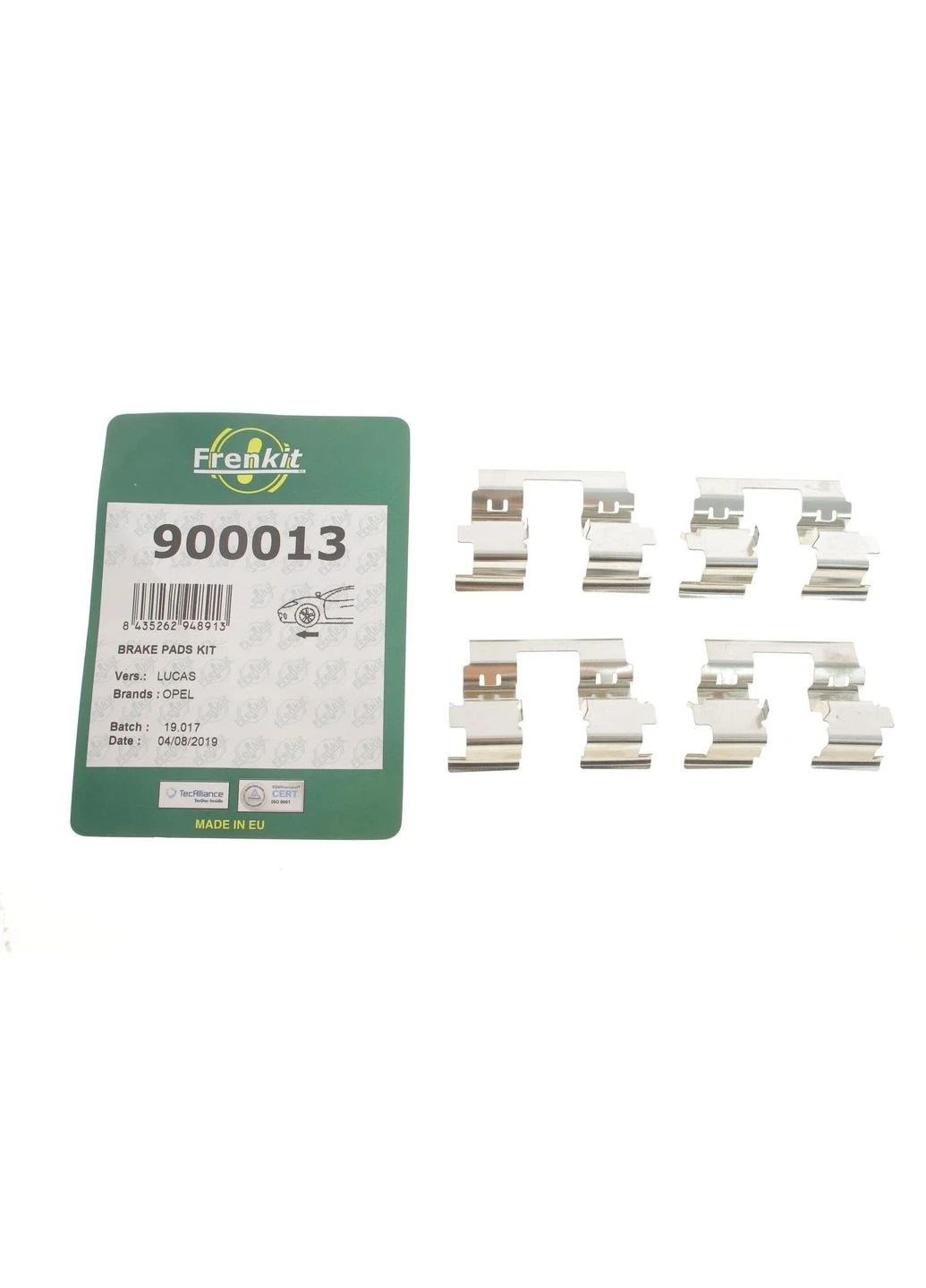 Комплект планок суппорта 900013 Frenkit (389879574)