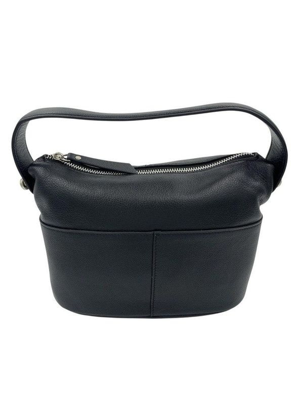 Сумка женская кожаная черная небольшая No Brand (368801421)