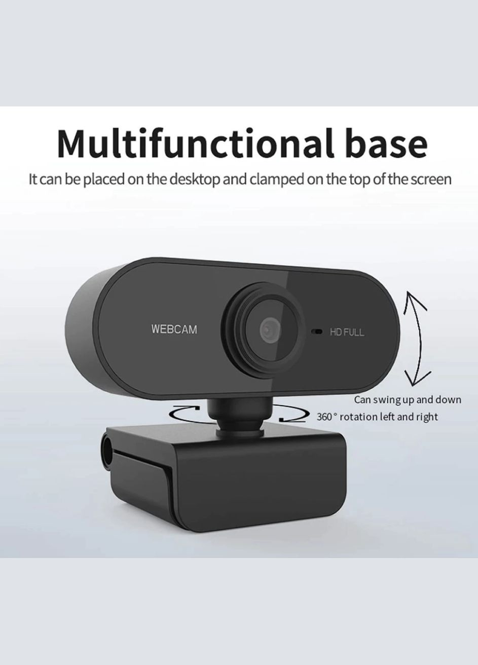 Веб-камера Emastiff 720P HD USB веб-камера прищепка з вбудованим мікрофоном No Brand (300577807)