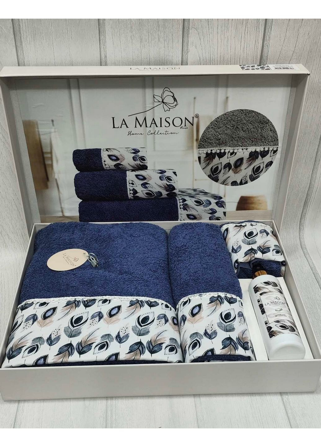 La Maison подарунковий набір рушників з парфумами комбінований виробництво - Туреччина