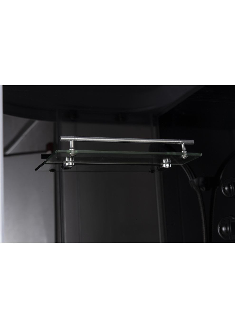 Бокс душовий з гідромасажем STRONG SBH02-90x90x215-GR SATIN низький піддон (MI6891) Mixxus (321194200)