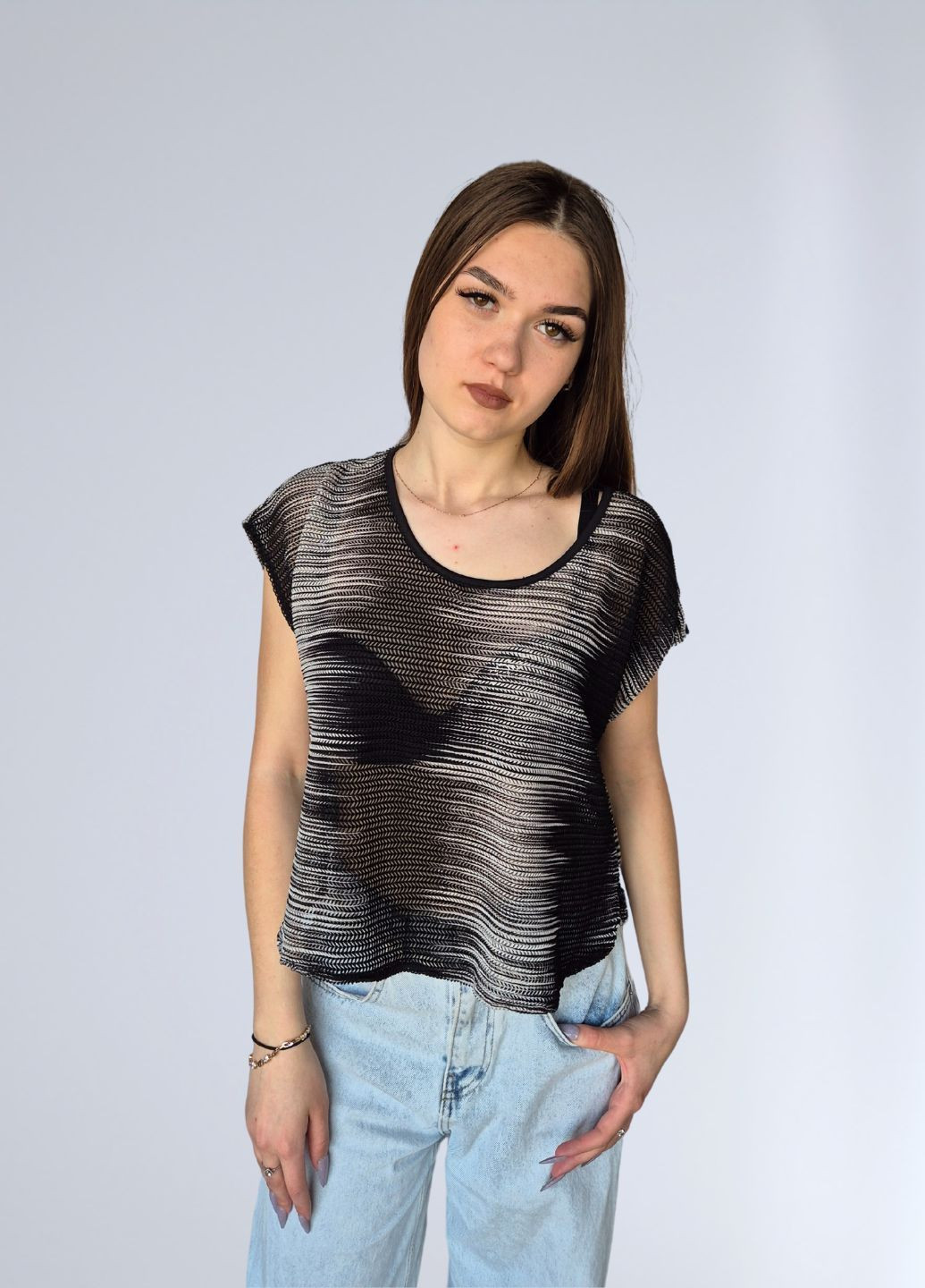 Топ-накидка женский сетка Atmosphere (334305380)