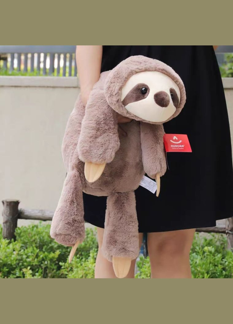 М'яка іграшка обіймашка Лінивець 45 см No Brand (348118616)