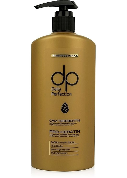 Шампунь для всех типов волос Cam Terebentin Pro-Keratin Shampoo 425ml (1512741-31586467) Daily Perfection (369557199)