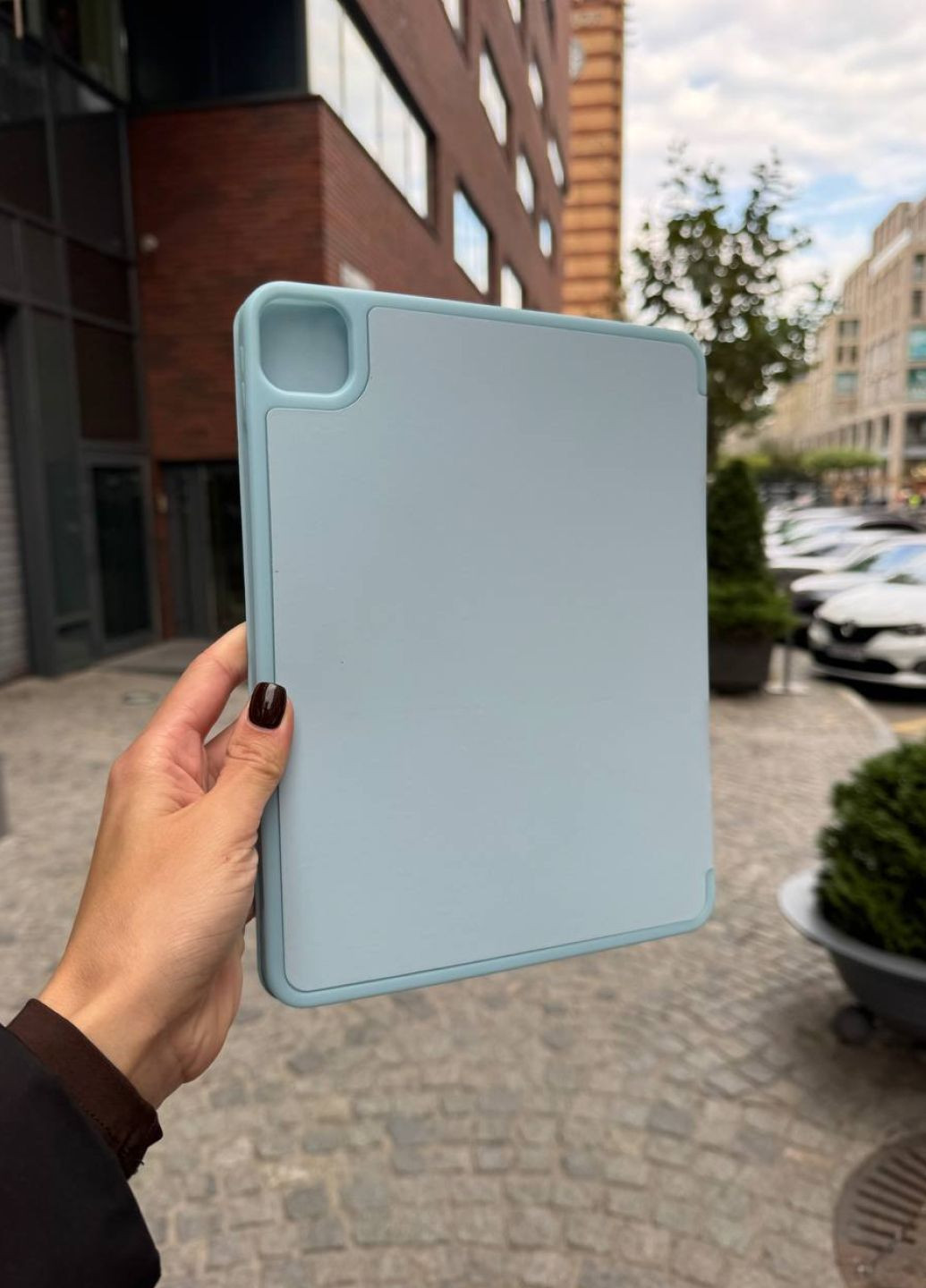 Чохол-книжка для iPad 7/8/9 10.2" з підтримкою стилуса Blue/чохол для айпад блакитний No Brand (366096595)