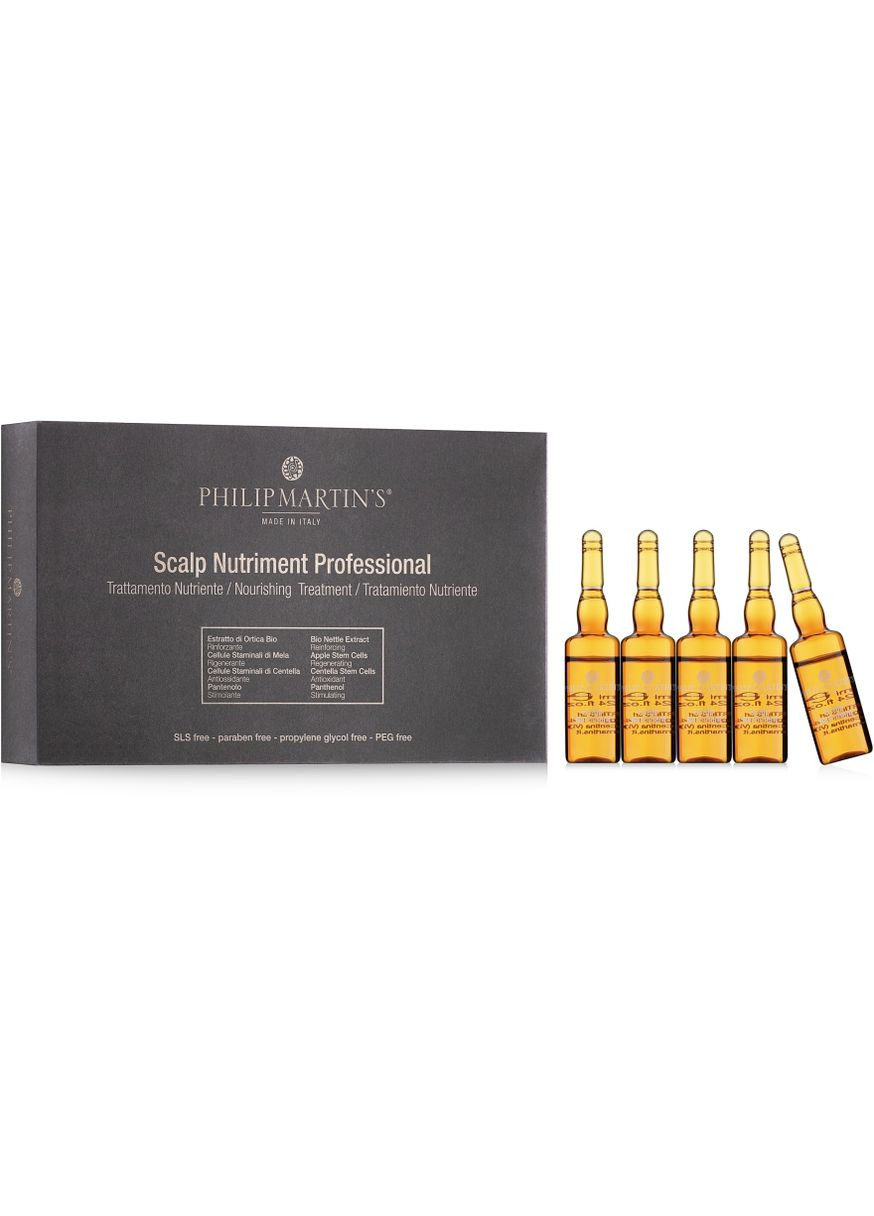 Средство против выпадения волос Scalp Nourishing Treatment Professional 12x7ml (216345-15795287) Philip Martin's (368630585)