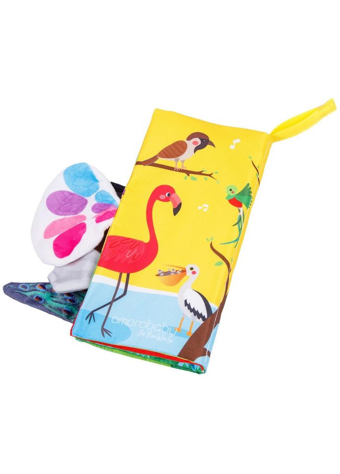 Мягкая книга-шуршалка 6626 Птицы Kids Melody (322668302)