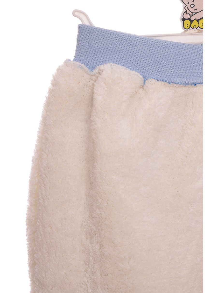 Блакитний зимній костюм із довгим рукавом для хлопчика трава із зайчиком блакитний 86 см (27429) BABYKROHA