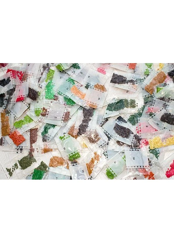 Алмазная мозаика Семья снеговиков DM-382 50 х 40см Алмазна мозаїка (379073869)
