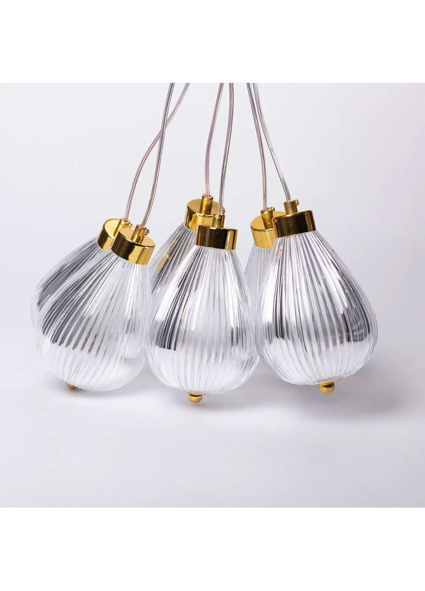 Гирлянда штора с фигурками Воздушный шар 3 метра 6 ламп теплый желтый свет 6L3MBAL No Brand (362502974)