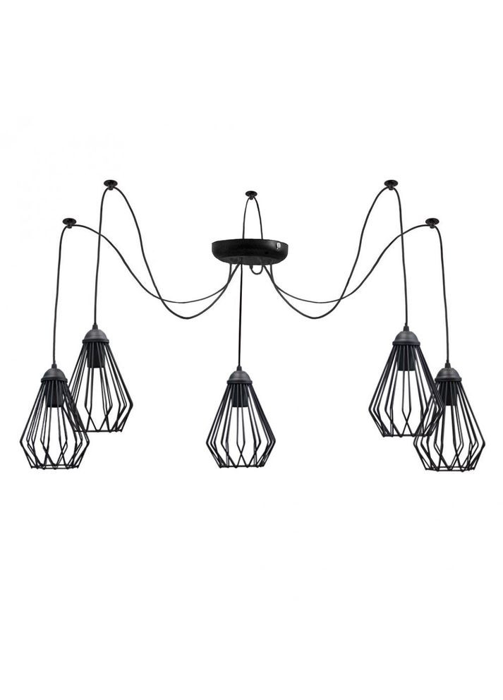 Люстра-павук на п'ять плафонів Silvia NL 05371-5 MSK Electric (325882567)