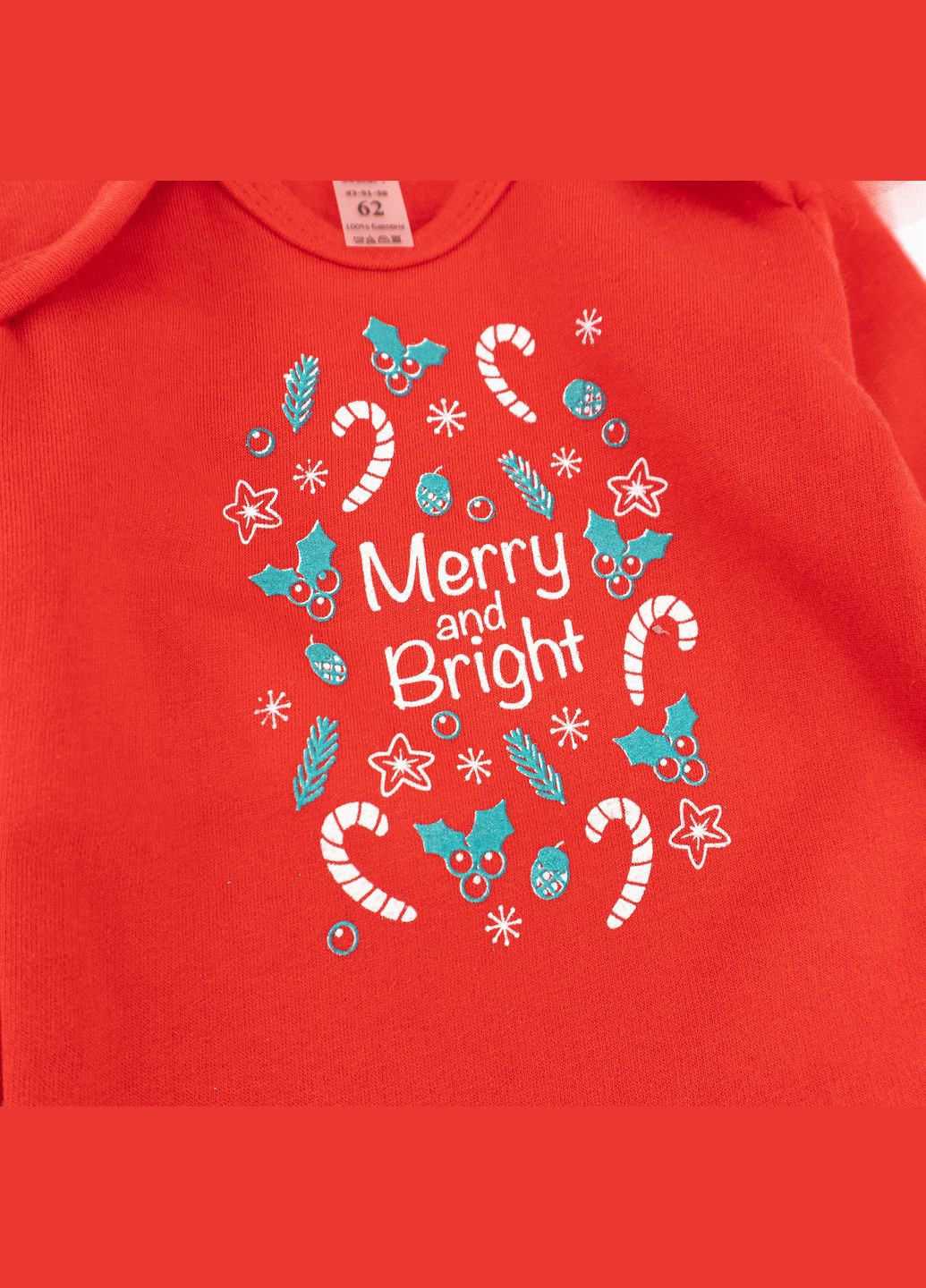 Червоний святковий комплект для дівчинки 3 в 1 боді зі спідницею та пов'язкою merry and bright червоний dexter's