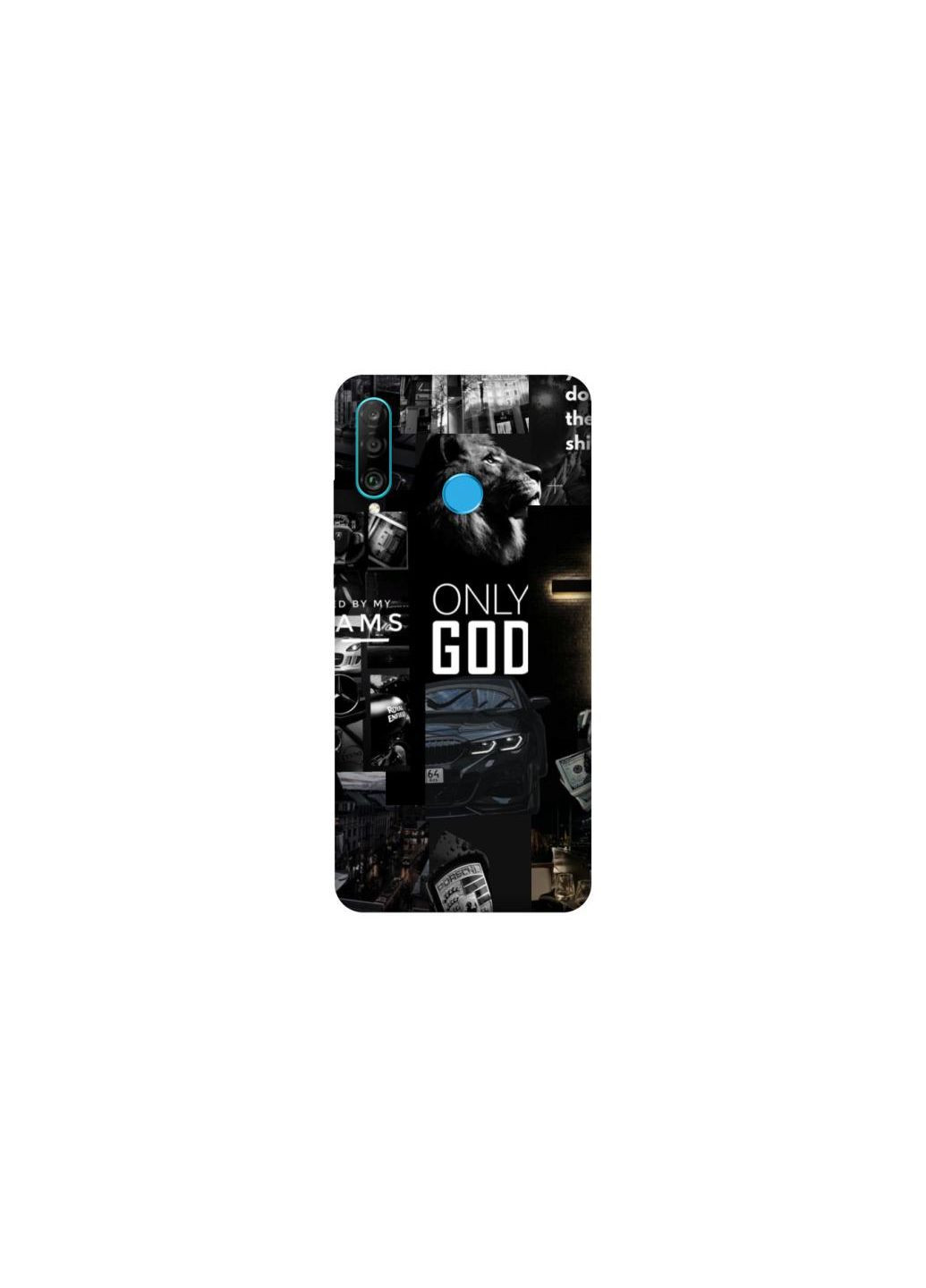 Чехол на Huawei P30 lite Only God Frontalka (354182503)