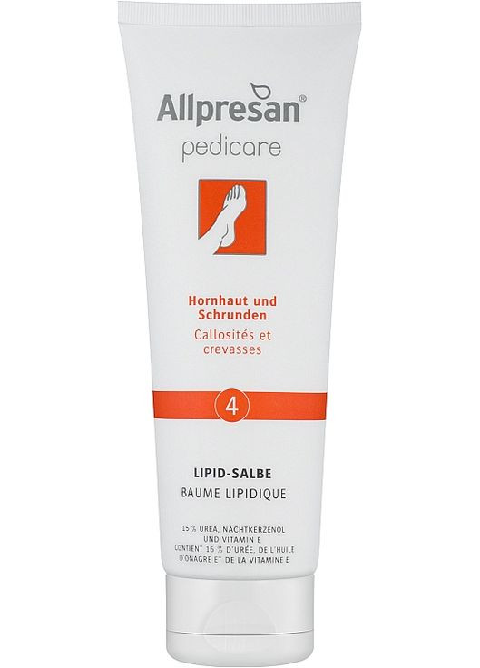 Липидная мазь для мозолистой и потрескавшейся кожи ног №4 Foot Special 4 500ml (838762-31020877) Allpresan (368662928)