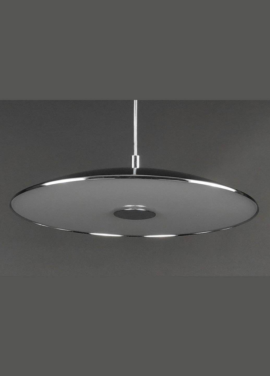 Люстра світлодіодна підвісна LED світильник для квартири на стелю лед 27712 Хром 20-160х50х50 см. Sunnysky (364757621)