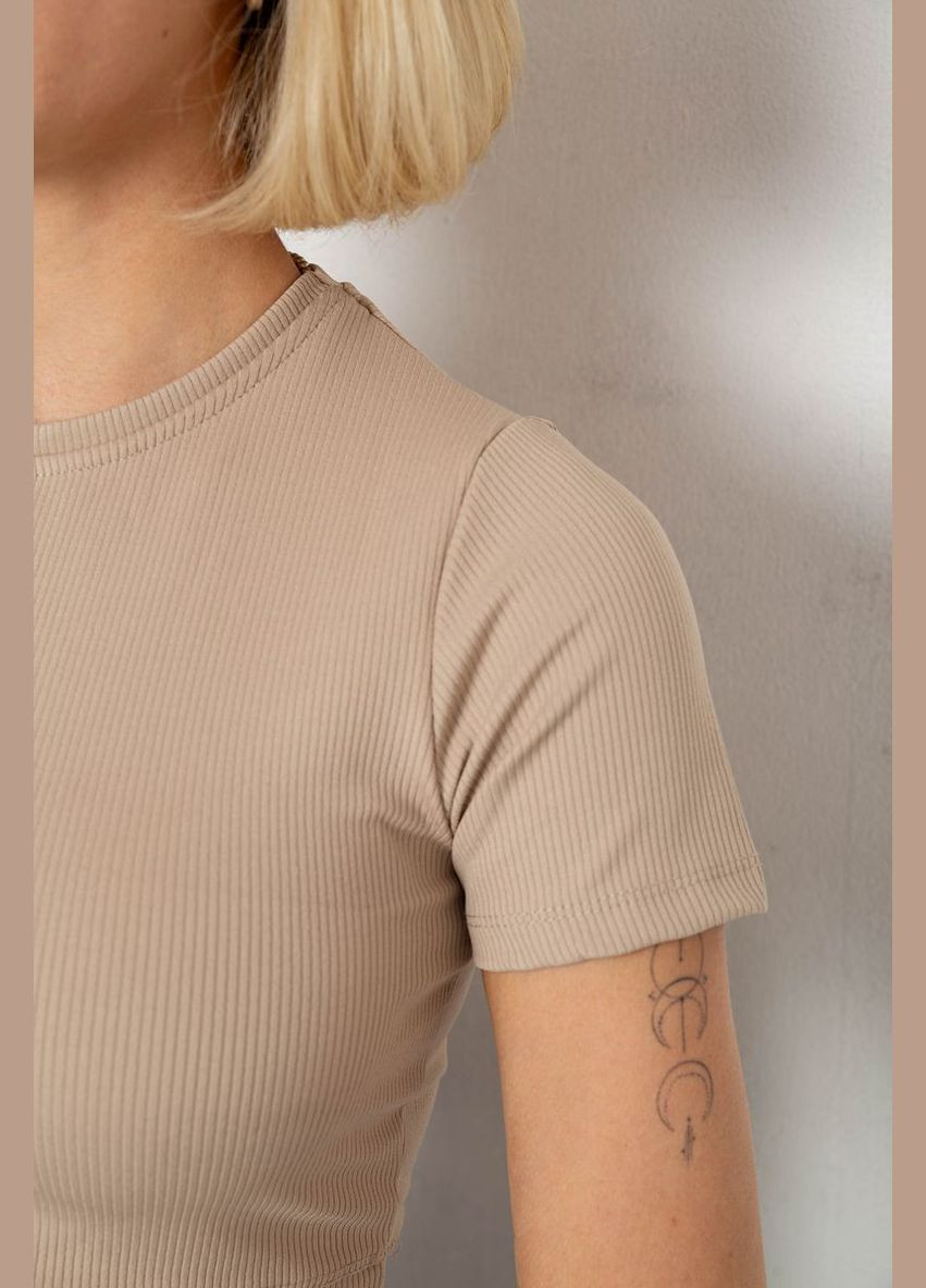 Футболка - топ женская в рубчик Ager 238R58210 - (338793198)