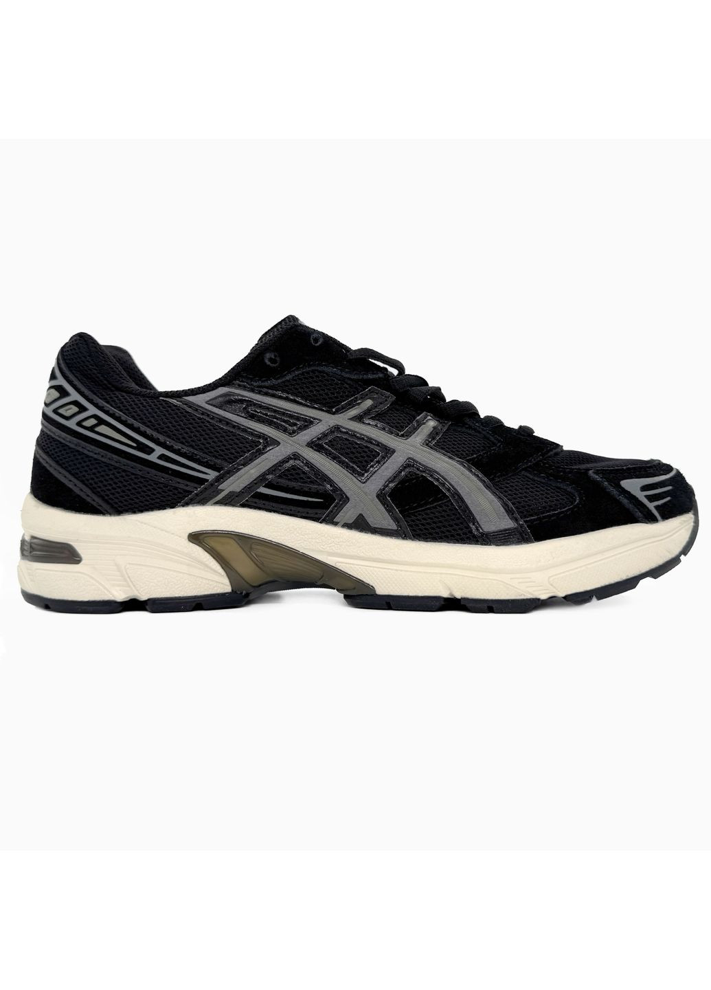 Чорні Осінні кросівки чоловічі asics gel-1130 black асікс гель 1130 No Brand