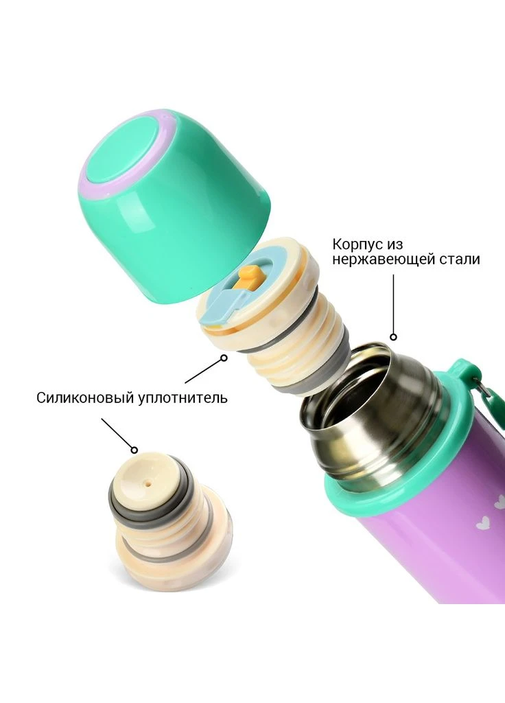 Термос котята 360мл VA 9691.360 Fissman (316616757)