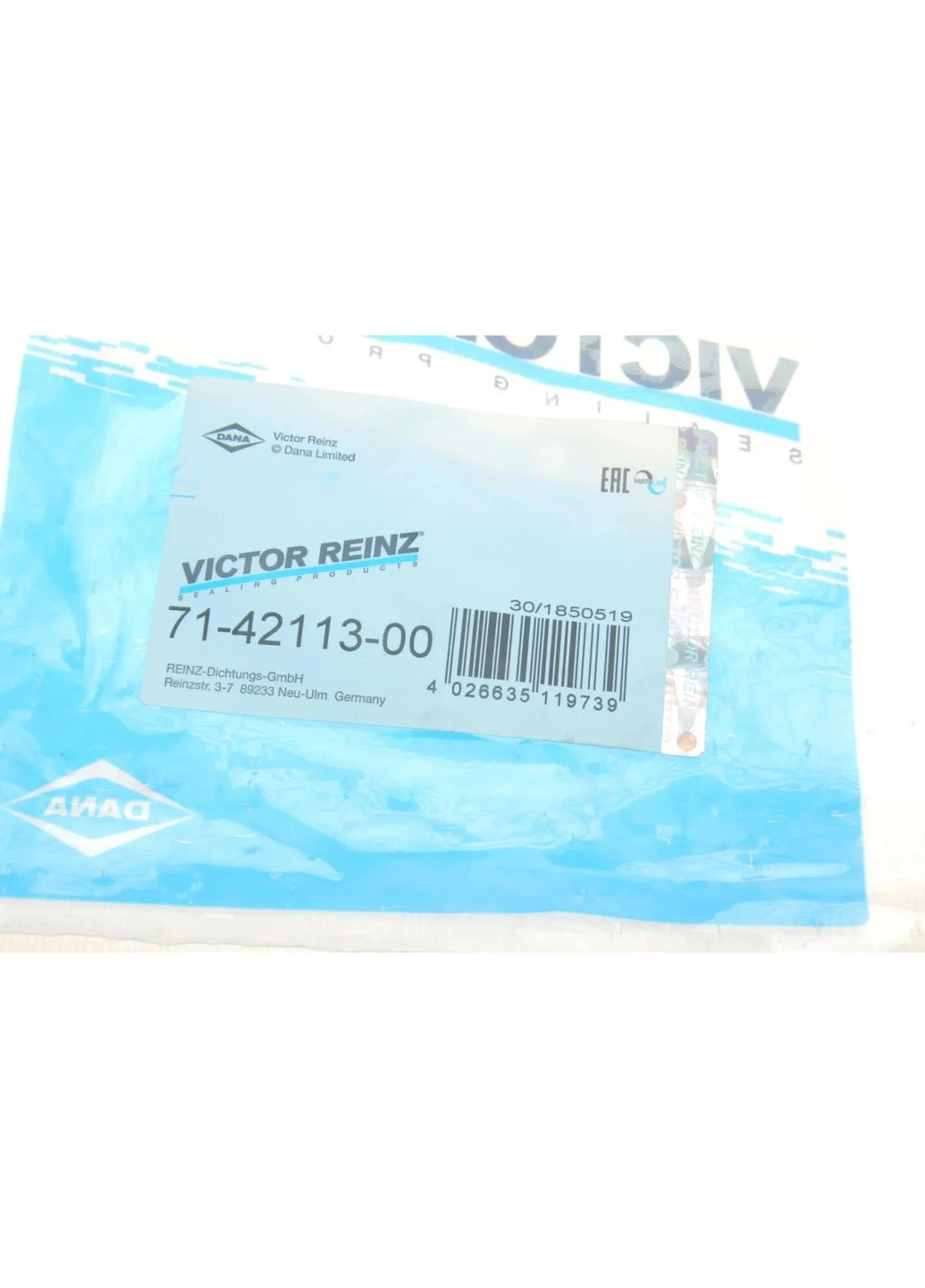 Прокладка колектора двигуна металева КОЛЛ EX OPEL ANTARA/INSIGNIA A/B 2.0CDTI B20DTH/D20DTJ 14- 71-42113-00-ua Victor Reinz (366173122)