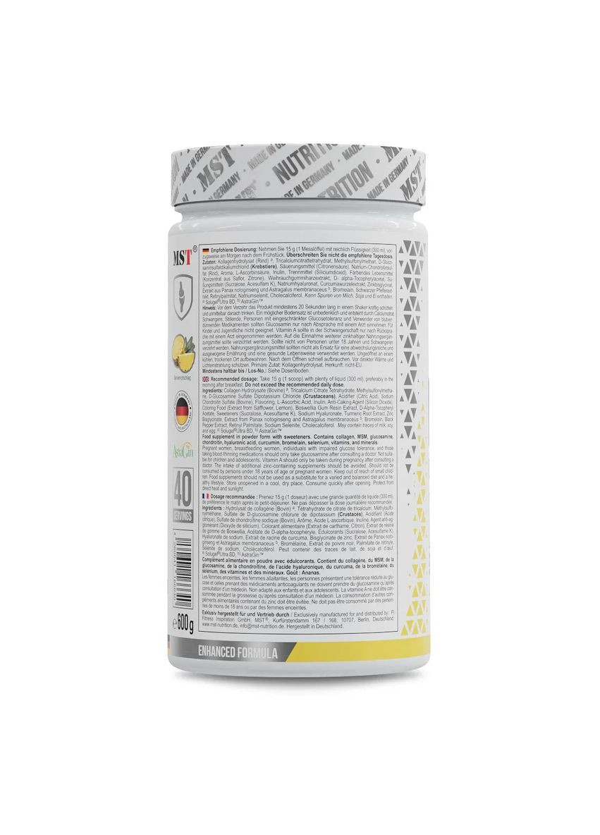 Добавка для суглобів FleX Pro ананас 600 г MST (362027035)