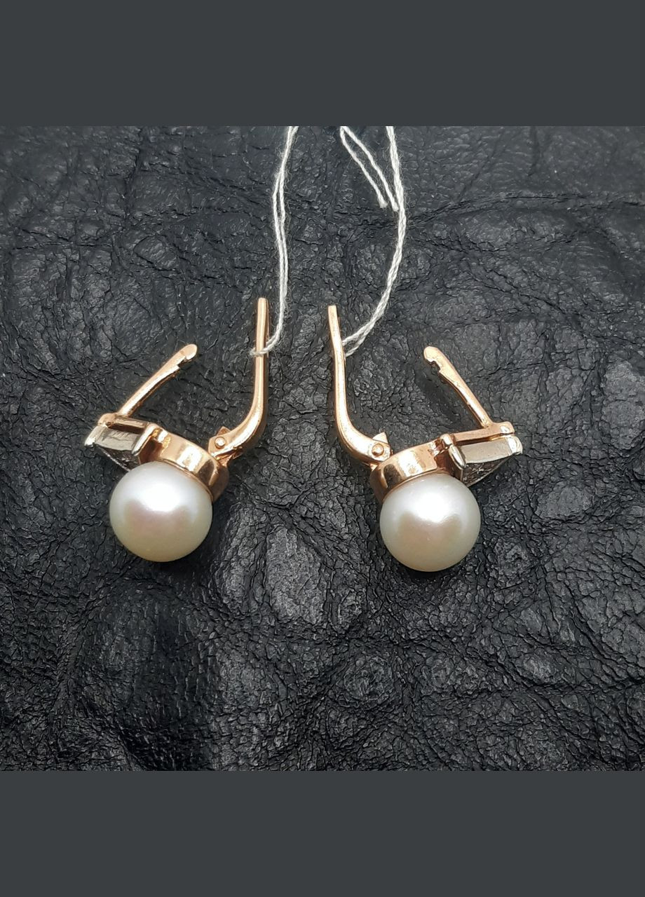 Гарнитур золото 585° 11.32г. белая жемчужина (кд065/сд065) Арніка КД065 (305583190)