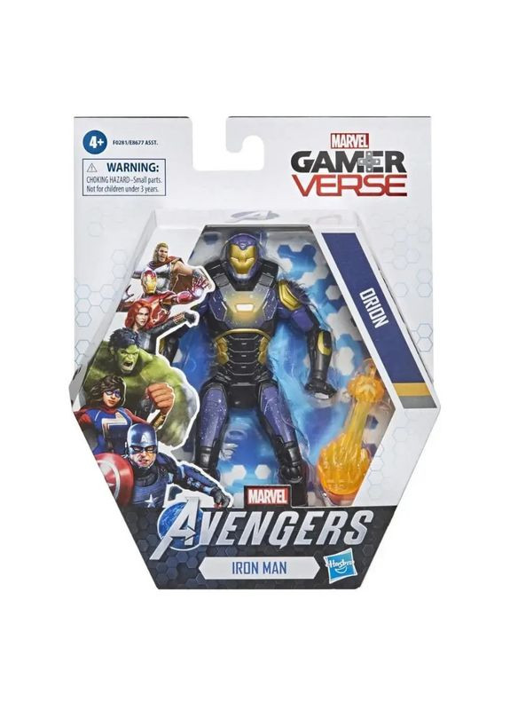 Іграшка Залізна людина Оріон 15см Месники - Iron Man Orion, Gamerverse, Avengers Hasbro (299332033)