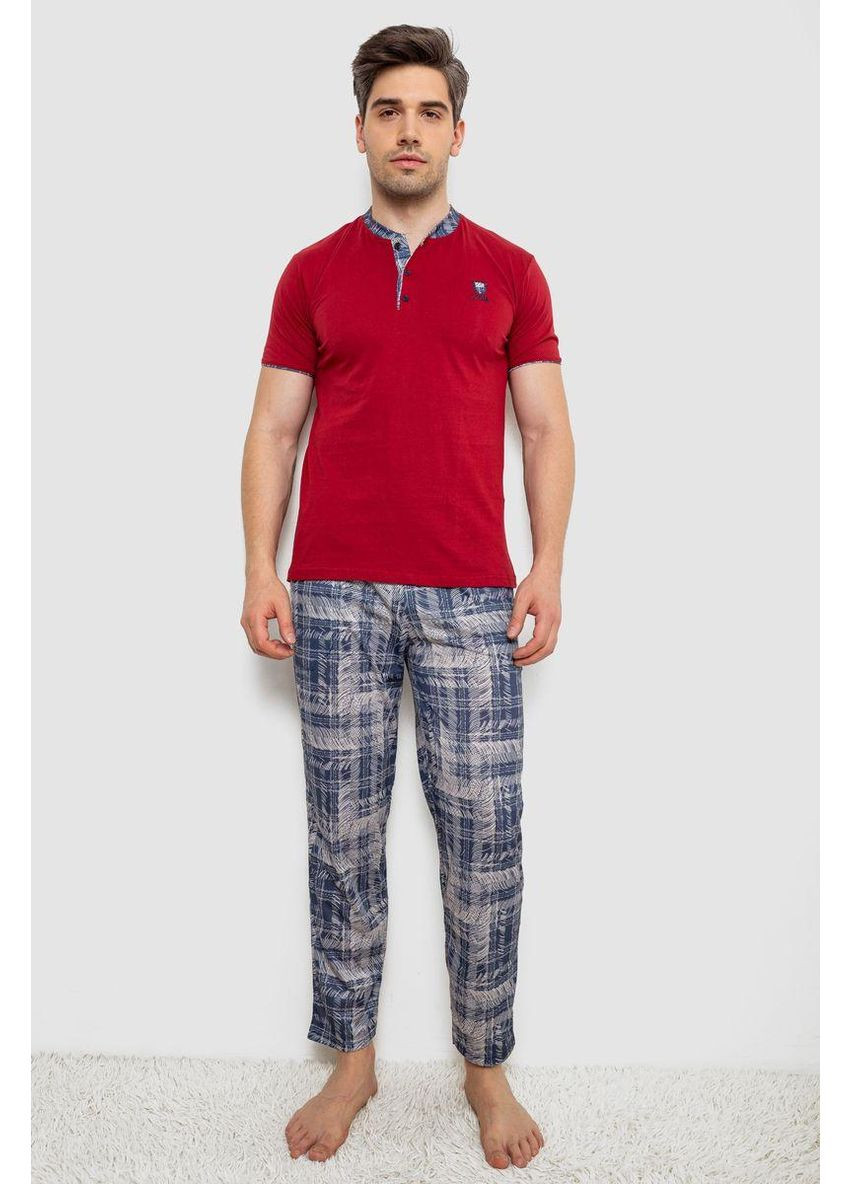 Пижама мужская с принтом, 243R1003 Ager (362911597)