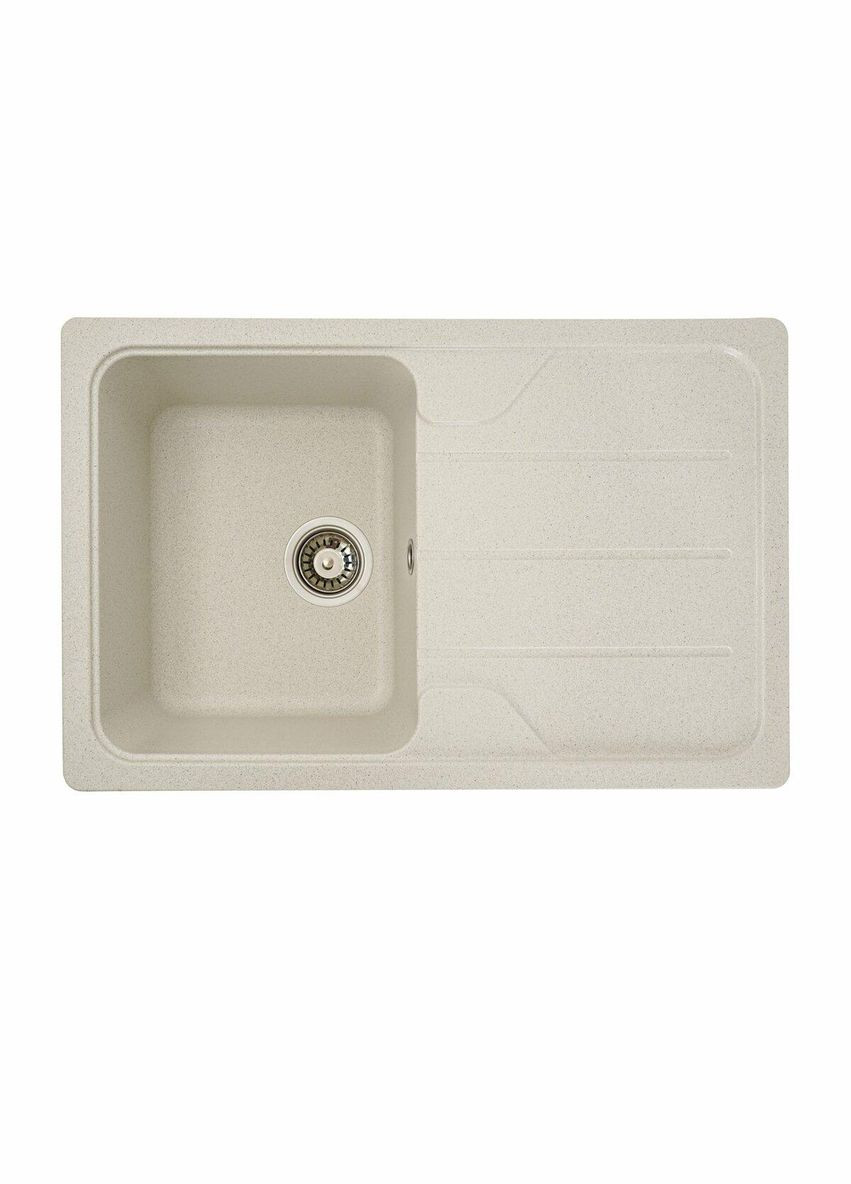 Гранітна мийка для кухні VERONA 7850 матова Біла в крапку Valeso (342069276)