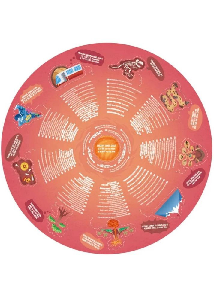 Пазл круглый Каменный век (E1638) Hape (323128542)