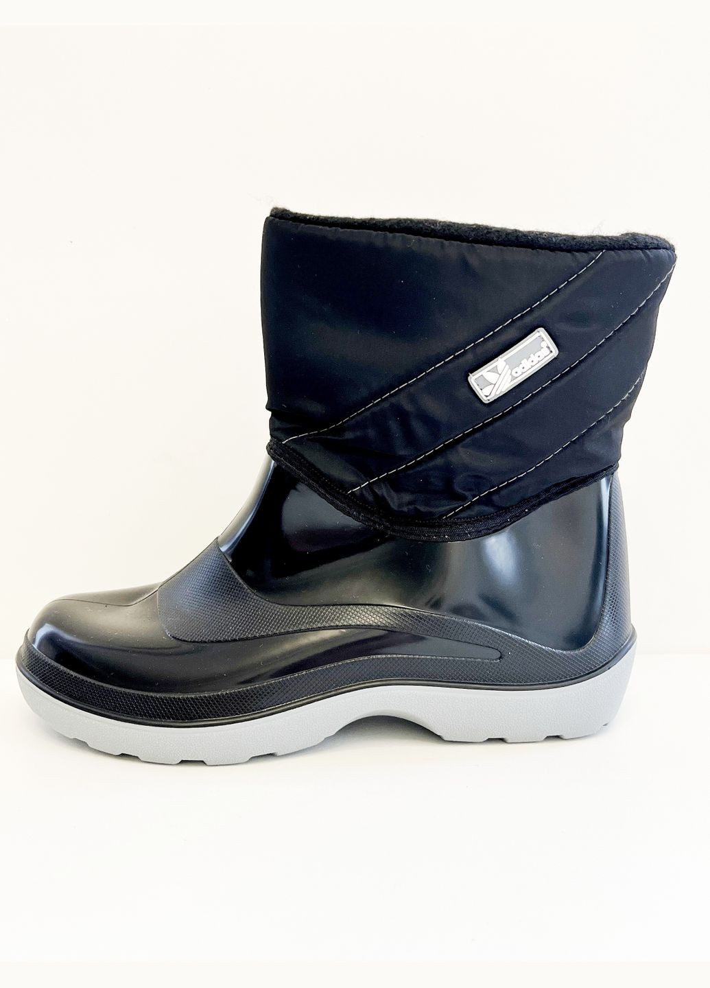 Жіночі дутики чорні No Brand Черевики гумові (315932989)