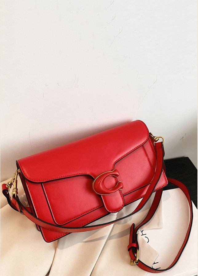 Женская сумка Coach 6938 кросс-боди красная No Brand (300567507)