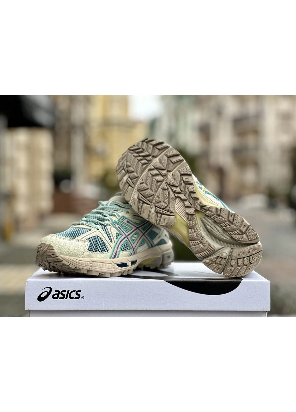 КРОСІВКИ ЖІНОЧІ ASICS GEL-KAHANA 8 BEIGE MINT АСІКС ГЕЛЬ КАХАНО 8 БЕЖЕВІ No Brand бежеві демісезони (391968776)