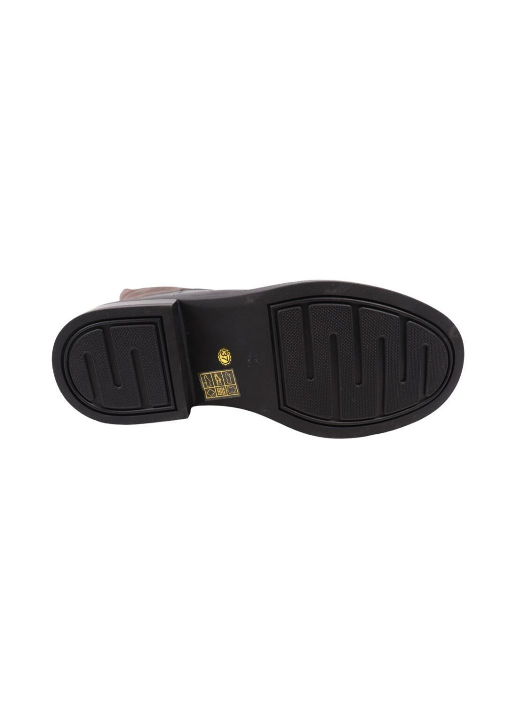 Чоботи жіночі асфальт натуральна замша Oeego 240-26ZSC (370381986)