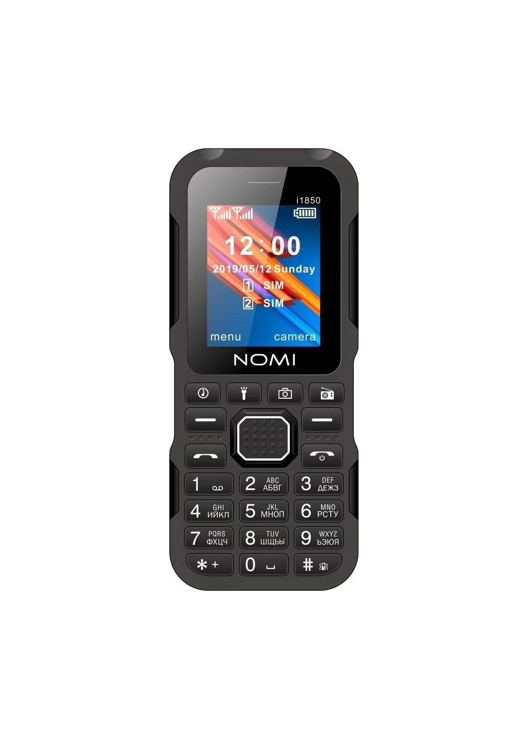 Мобільний телефон Nomi i1850 Black (379534437)