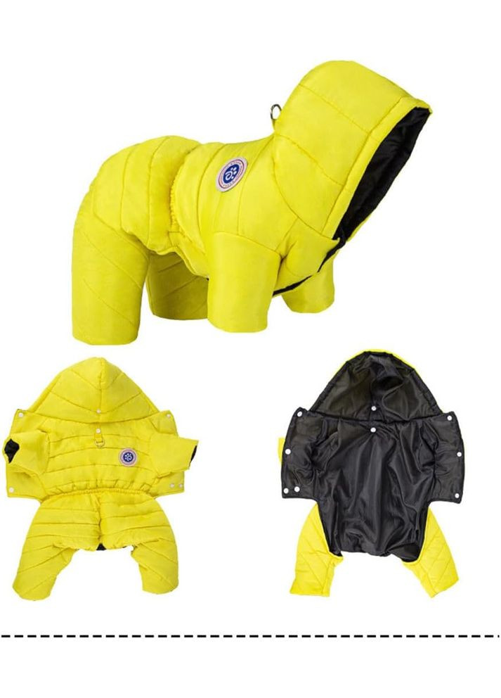 Комбінезон для собак та котів Yellow жовтий A: 42 см B: 57 см C: 40 см 6993 Ecotoys (275395010)