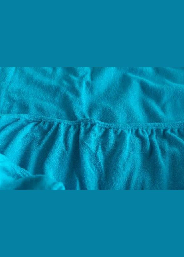 Простирадло Махрова і 2 наволочки Євро 200х230 зелений (П4К-mahra70-70-4) No Brand (306632992)