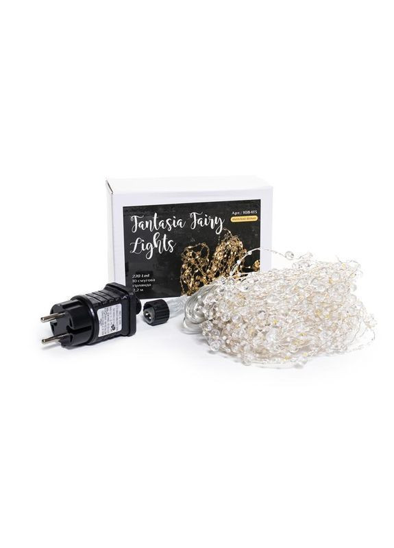 Гирлянда пучок Led 220 10 полос по 2.2м Капли с адаптером Home Decor (366870989)