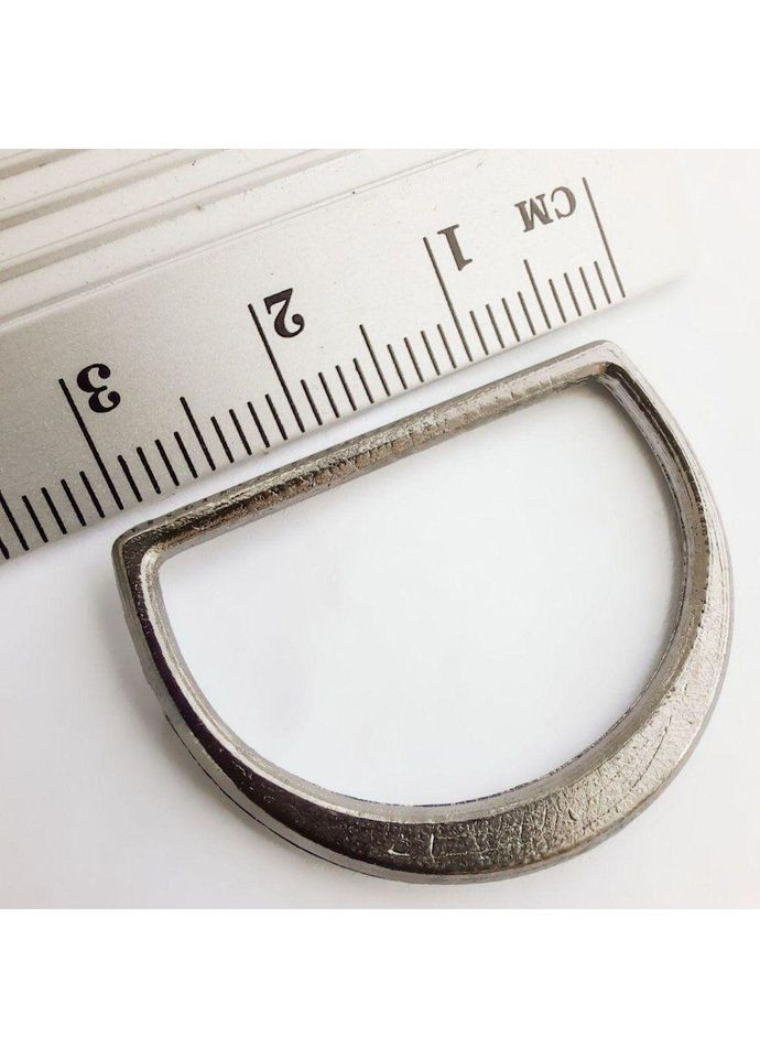 Напівкильце 2,5 см нікель 100 шт. Plus-plus (354793646)